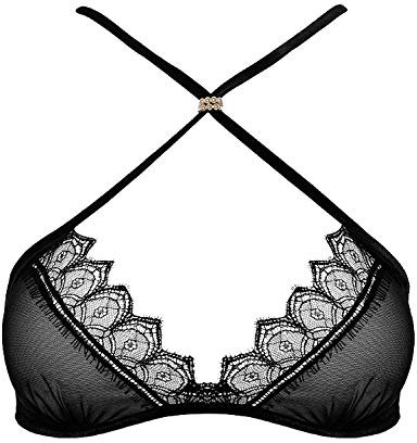 Bracli Perlen BH Kyoto schwarz S M L XL Größe M