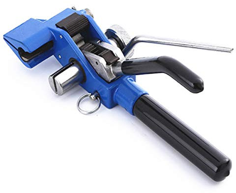 Seababyhouse Ataduras de Cables Tubería Tensión Tensoras Herramienta de Flejado Bandas Tensor de Sujeción de Corte Guiadas a Mano Acero Inoxidable Tensor de Flejes Engrapador [Banding Strapping Tool]
