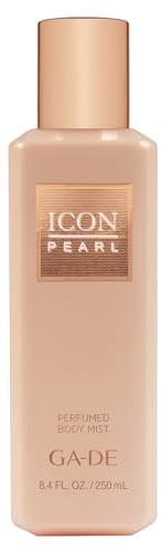 GA-DE Icon Pearl Body Mist - Body Spray for Women - with Ylang-Ylang, Geranium, and Jasmine - Enriched with Antioxidant Plumeria Extract - 8.4 oz