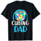 Caving Vater Zauberwürfel Speedcubing Zauberwürfeln Cubing T-Shirt