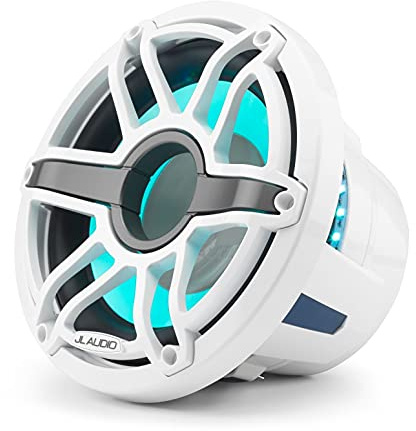 Subwoofer M6 10 inch LED rejilla Sport White