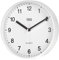 Teesa Reloj Analógico de Pared Universal 20 cm TSA0038 Blanco