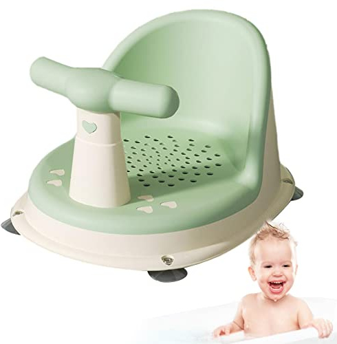 Pratvider Silla para Baby Shower - baño Antideslizante para bebés para bañera | Asientos Ligeros envolventes para sillas baño para bebés 6 18 Meses