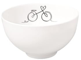 Villeroy & Boch – Statement Müslischale Weiß, Schwarz, Spülmaschinenfest, Mikrowellensicher, Schüssel, Bowl, Schale, Premium Porcelain