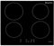 Russell Hobbs Induction Hob 77 cm Ceramic Cooktop with 4 Cooking Zones, Pan Sensor, Touch Control & Easy Clean, Safety Cut Off, Integrated Timer & Boost Function RH77IH511B, 3 Year Guarantee