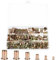 Royouzi 165 Pièces insert fileté meta, Écrou à Riveter, galvanisé Écrou à Riveter insert fileté combinatoire, M3 M4 M5 M6 M8 M10 Avec boîte de rangement.