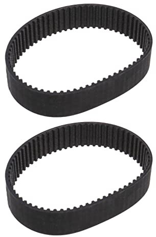 ECSiNG 2 courroies de transmission en caoutchouc HTD201-3M-14 Courroie de distribution synchrone à circuit fermé à 67 dents CT2610387984 Compatible avec Bosch Skil