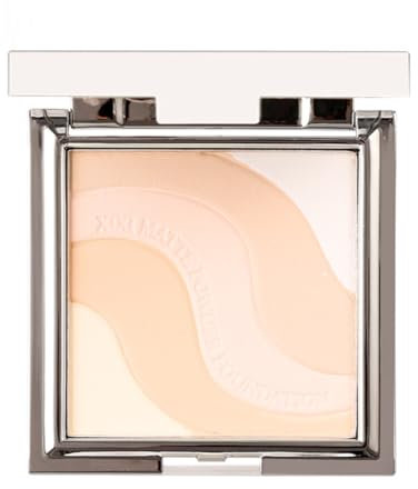 KARLOR 5-IN-1 Fixierpuder Compact Powder Palette mattierend Farbkorrektur Fixing powder Gesicht Makeup Finishing Puder Kompakt Leicht für Ausbesserungen Fixierungen mit Spiegel (02#, 5-in-1)