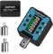 DURFICST Drehmomentschlüssel Digital, 1/2 Digitaler Drehmomentadapter mit Ton- und Lichtalarm, Digitaler Drehmomentschlüsse,Bereich 10–340 N.m, Geeignet für Autos, Fahrräder, Motorräder