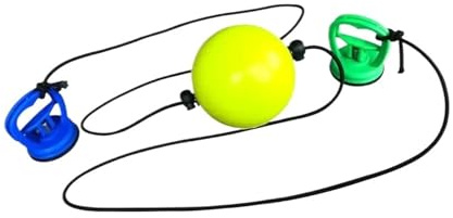 Punching Ball Palla da boxe con sospensione a ventosa e corda elastica, palla leggera, set professionale regolabile for riflessi