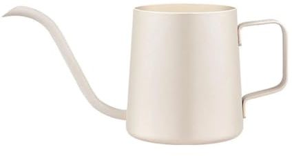 Annaffiatoio 350 ml in acciaio inox – Mini annaffiatoio per piante d’appartamento e succulente con beccuccio lungo, teiera e caffettiera multifunzione, piccolo contenitore per acqua, tè, caffè e bevan