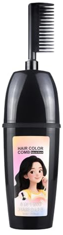 Colorazione Capelli con Pettine,Pettine Copertura Capelli Grigi,Pennello per Tinta - per Riunioni Eventi Matrimonio Viaggi Uomo Donna