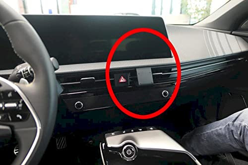 Brodit | ProClip Fahrzeughalter 855729 | Made IN Sweden | Winkelbefestigung | für linkslenkende Fahrzeuge | passt für alle Brodit Gerätehalter, Schwarz