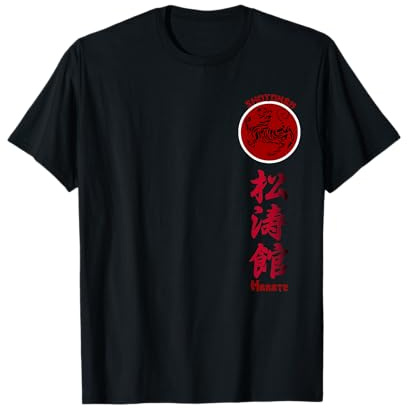 Shotokan Karaté Tigre Symbole Arts Martiaux T-Shirt