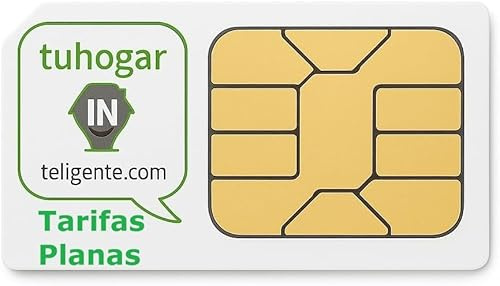 Tarjeta SIM Multiformato | Tarifa Plana | Datos y Llamadas Ilimitadas | para Móviles, Alarmas, Router, Cámaras, Relojes | SIN Permanencia | GSM-2G/3G/4G/5G | Llamadas | SMS | Datos