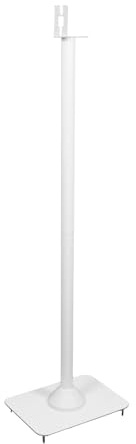 NEG Lautsprecher-Halterung VarioSound F01A für Sonos Play:1 (weiß) Boxen-Rack/Träger/Ständer mit Kabeldurchführung (Nicht für Sonos One geeignet)