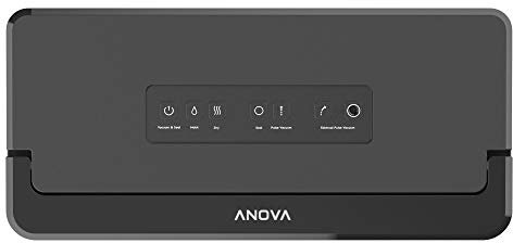 Anova Precision Vacuum Sealer Pro ANVS02-EU00, Precision Vacuum Sealer Pro, appareil de mise sous vide, prise de type C incluse pour une utilisation en UE, noir