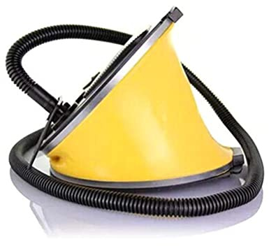 Pompe à pied portable, pompe gonflable de 3 L, cylindre gonflable à soufflet, excellente pompe pour piscine gonflable, matelas gonflable, lit de plage, ballon de flottaison