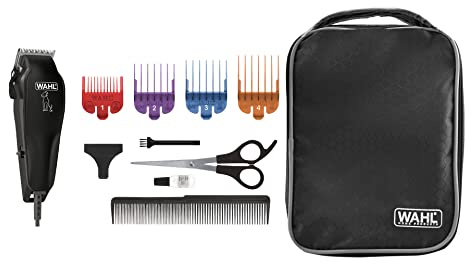 Wahl Basic Cortapelos con Cable, Óptima para Recortar el Pelo de Perros y Gatos en casa, Cuchilla de Acero y Acero al Carbono de Calidad con Afilado de precisión Resistente a la corrosión