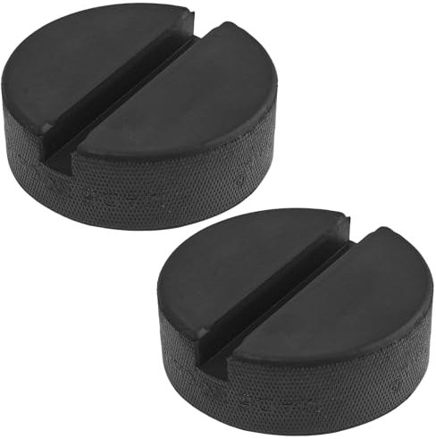 Car Trolley Jack Pad Rubber Universal Slotted Frame Rail Pinch welds Protector For Floor Jack Pad Adapter Jacking Blocks Cars Repair