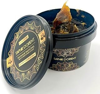 SAPHIR D'ORIENT Savon noir - Maroc - Savon beldi - Gommage - 100% Naturel - 200g