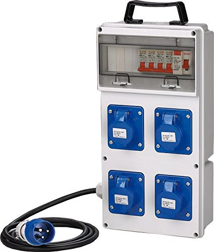 QUADRO ELETTRICO ASC CANTIERE 4 PRESE 230 V IP44