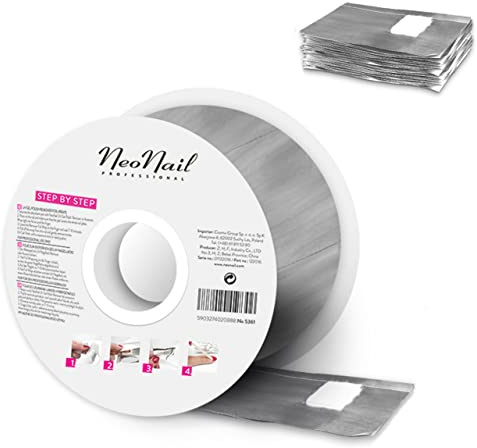 NEONAIL Foil Nail Wraps Rolle - 250er