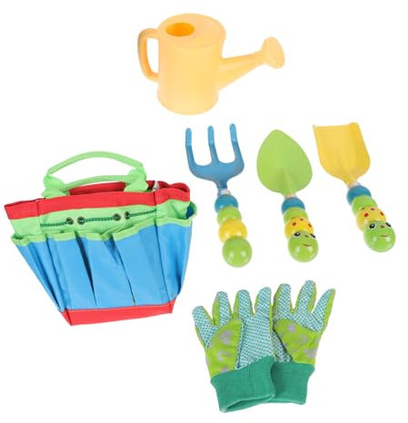 Toddmomy 1 Ensemble Kit Outils de Jardinage Amusants pour Garçon Fille de Outils de Plante Sable pour Activités Extérieures
