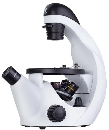 IQCrew by AmScope 40X-200X Kids Inverted Compound Microscope for Students