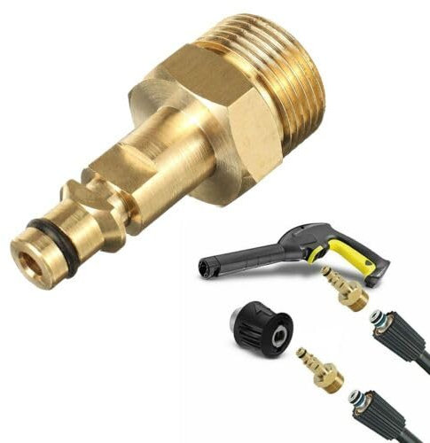 Adaptador limpiador de alta presión M22 conector rápido para Kärcher K-series