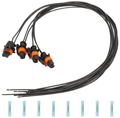 Anlseiod injektor kabelnät för jumper Ducato Fiesta MK6 Focus MK2 Focus MK3 Galaxy WA6 B Max C-Max cmax Scudo injektormunstycke plugg kabelnät reparationssats kabelsats