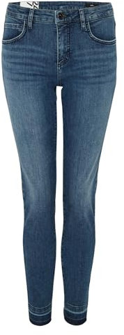 OPUS Damen Slim | Slim Jeans Evita URBAN Sky Blue Black, 40 L28