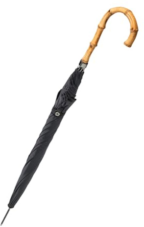 Handmade Rattan and Bamboo Handle Umbrella for Men and Women Personalized Creative Long Handle Golf Umbrella