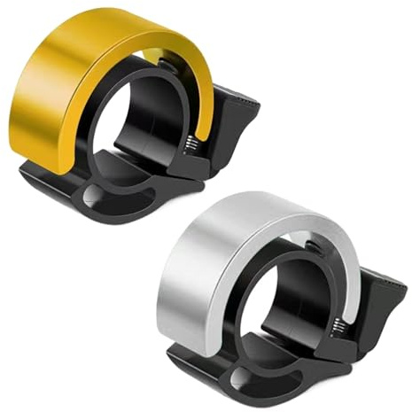 2PCS Bike Bell, Invisible Road Mountain Bicycle Bells 22mm Handle