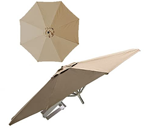 LSLYTQ 1 PCS 87/98inch Outdoor Umbrellas, Garden Patio Umbrella Parasol, with 8 Sturdy Ribs, Rain Windproof Umbrella, for Balcony, Dining Tables, Decking, Outdoor Umbrella good