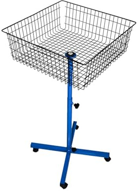 Wswqop Cesto per Allenamento con Palline da Tennis E Supporto per Riporne di più