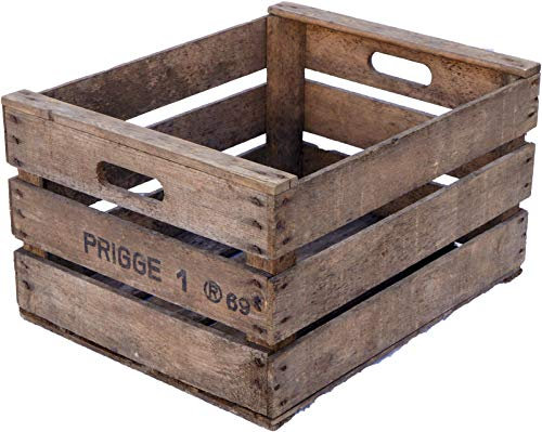 4er set alte originale Obstkisten Rolf aus dem Alten Land ca 40 Jahre alt Weinkisten Apfelkisten Obstkisten