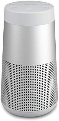 Bose SoundLink Revolve (Series II) Portable Bluetooth Speaker - Wireless water-resistant speaker with 360° sound, Silver