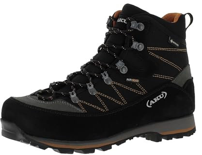AKU Herren Trekker Lite Iii Wide GTX Wanderschuhe, Schwarz Orange