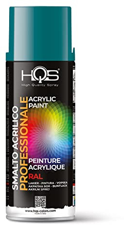 HQS Lackspray Acryl RAL-Farben (Ral 5021 Wasserblau)
