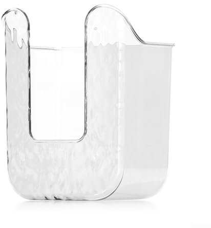 Kompakte Feuchttücher-Box, Halterung für Taschentücher, für Küche, Bad, Toilette, PET-Material, Weiß