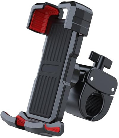 Rocky Green Support pour vélo tout-terrain | Support de téléphone pour vélo | Supports de navigation pour moto | Supports de vélo électrique | Étanche et résistant aux chocs | Rotation à 360°