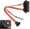 Huybaa Cavo SATA 3.0, 6 Gbit/s, 7 Pin Dati e 22 Pin Alimentazione, Adattatore Molex 4 Pin, 30cm/60cm