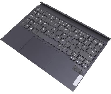 Sxhlseller Tablet -tangentbord Us Layout med Pekplattan, Full Nyckel för Yogakuett 3, Lätt Att Installera