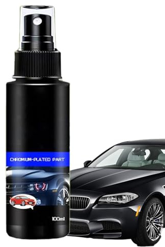 lisutupode Lucidante per Cerchi in Cromo | Lucidante per Motociclette e Pulizia Cromo | Spray Ristrutturante 300ml per Auto Cerchi in Lega Vernice | Restauratore Pulitore Auto Pittura Metalli