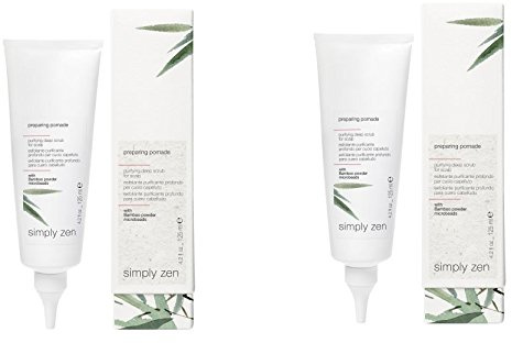 Simply zen 2 x 125 ml exfoliante profundo para cuero cabelludo 250 ml