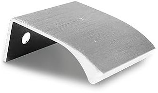 HARTE - Tirador Edge Straight - Ideal para Todo Tipo de Muebles de Baño y Cocina - Medidas 40 mm - para Armarios y Cajones de tu Hogar - Color Negro