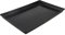 Mikikit Pet Cage Cleaning Tray: Hedgehog Litter Box Solution Series Replacement Pan Small Animal Litter Tray Corner Rabbit Dog Cat Cage Tray Base Tray- L Black