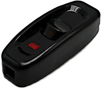 Black Table Lamp Desk Light with ON/OFF Inline Switch, 110V Q8L0