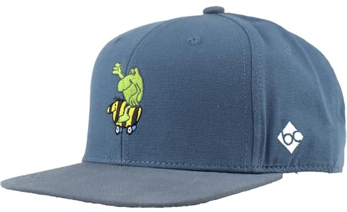 Bavarian Caps Unisex Janosch: Tigerententaxi Cap, blau, ONE Size